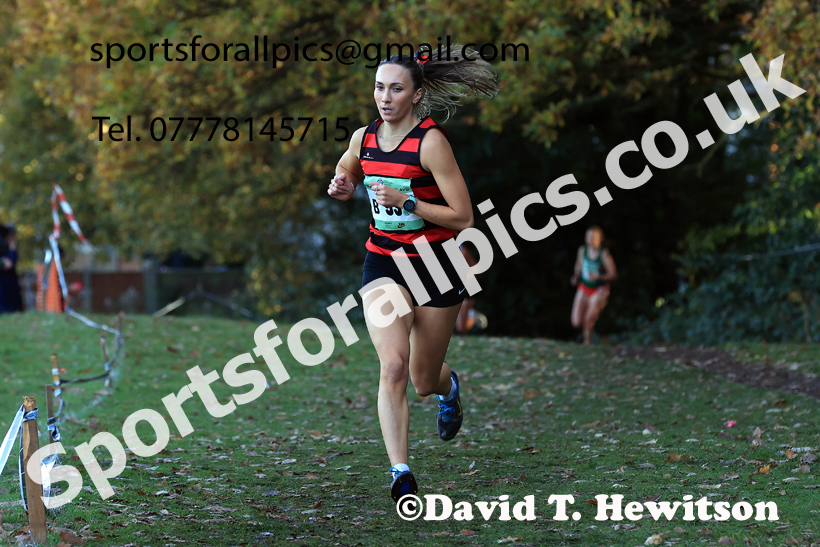 Senior Womens 2025 National Cross Country Relays, Berry Hill Park, Mansfield. Photo: David T. Hewitson/Sports for All Pics